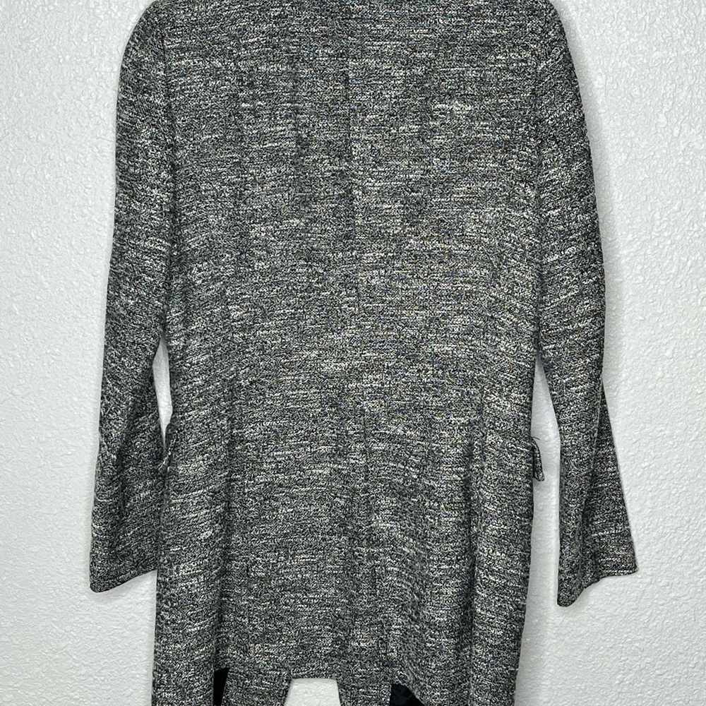 Zara Basic Lined Jacket Sz Large - image 4